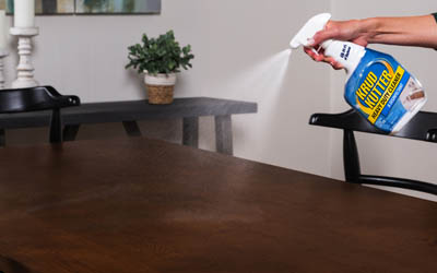 A cleaner spray