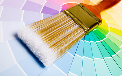 A color wheel